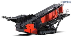 Crawler Mobile Screen Machine With Three Layer Screen Design