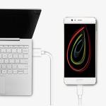 ABS Copper Wire Mobile Charging Data Cable 1m Lightweight With android