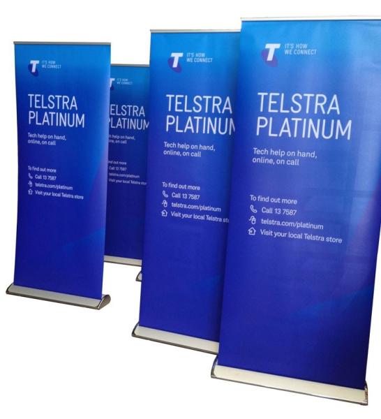 Quality Polyester Sublimation Roll Up Stand Design 80X200cm Big Base Roll Up Banner for sale