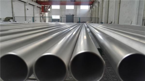 Quality Cold Rolled Titanium Alloy Tube , Max Length 18m Small Diameter Seamless Titanium Pipe for sale