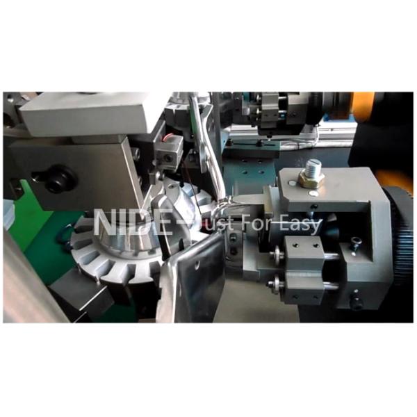 220v Power Electric Automatic Motor Winding Machine, Double Stations outslot flyer winding machine
