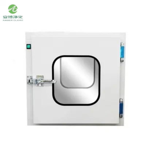 Quality AMBER SUS 304 / 201 Mechanical Interlock Dynamic Pass Box in Pharma for sale