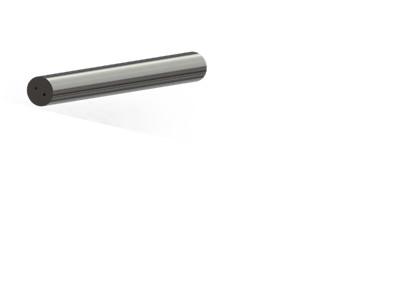 Quality 330mm Length Cemented Carbide Rod , Helix 40 Degree Grind Carbide Round Stock for sale