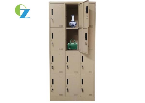 Quality 12 Door Steel Office Lockers Wardrobe 900mm Width For Small Space for sale