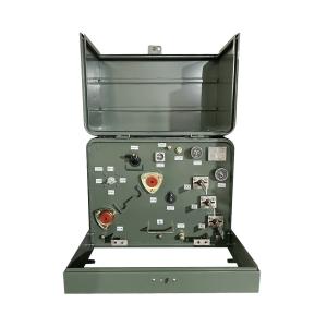 China 100kva Single Phase Pad Mounted Transformer Step Down Power Transformer 4160V To 240V ANSI / IEEE C57 on sale