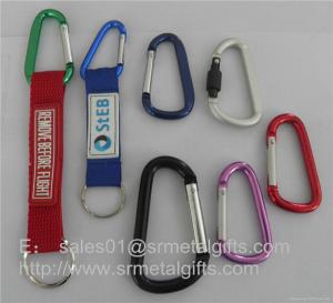 China Mountain climber carabiner hook wrist straps, mountaineer carabiner wrist lanyards, on sale