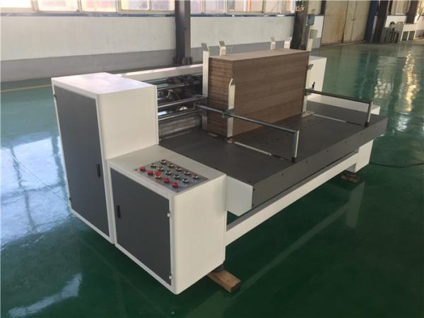 Quality Automatic Box Rotary Slotter Machine  Small Carton Suction Feeder for sale