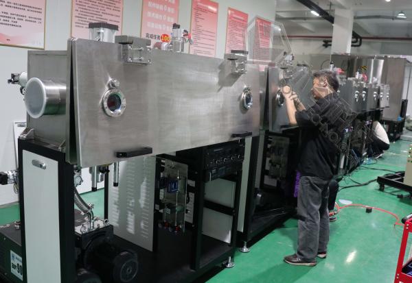 Quality Metal Wire And Strip Vacuum Deposition Equipment Twisted Basalt Fibers Glass Fibers Carbon Fibers Inline Coating Line for sale