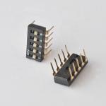 Dip switch with right angle type