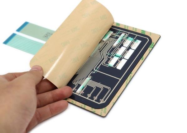 Quality LGF Backlighting Membrane Switches With CapTouch Buttons OEM for sale