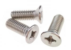 Buy cheap M5 Stainless Steel Machine Screws A2 Flat Head Phillips Standard Fastener product