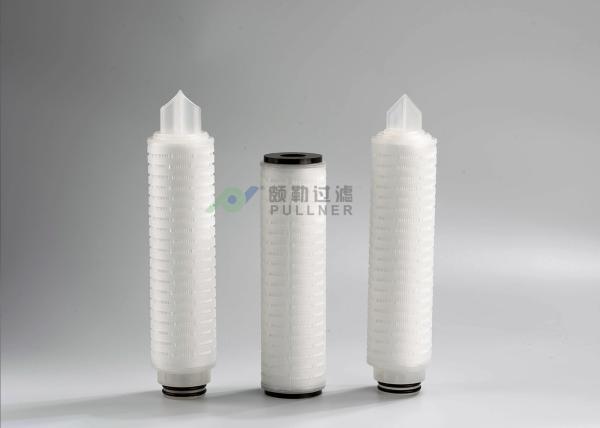 Quality Microelectronics PP Pleated Filter Cartridge 10" 20" 30" 40" OD 68.5mm for sale