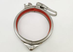 China 160mm Quick Release Pipe Clamp For Hvac Systems on sale
