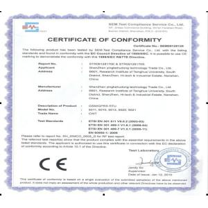 CWT (HK) Co., Limited Certifications