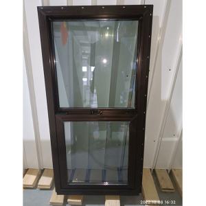 Buy cheap Crescent Lock Top Fixed Sash Single Hung Windows UPVC Lower Panel Low-E Glass product