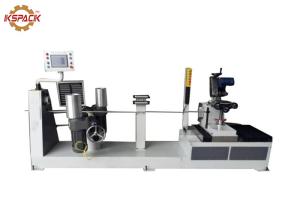 Buy cheap 100mm Automatic Paper Tube Making Machine With PLC Touch Screen KSJG Model product