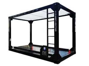 China Customized Offshore Shipping Containers 3500KGS High Reliability on sale