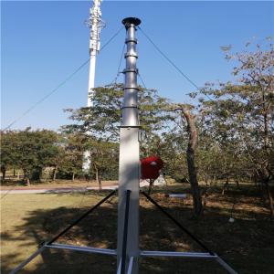 Buy cheap Winch Operated 9M 30ft Telescoping Aluminum Antenna Mast product