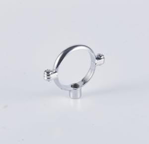 Effortlessly Secure Pipes With Brass Pipe Fastener Brass Tube Clamp Water Throwing Chrome Finish
