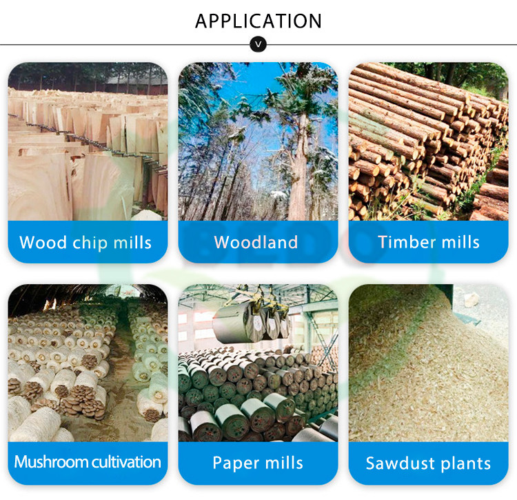6M Double Roller Timber Tree Peeling Machine Wood Debarking Machine