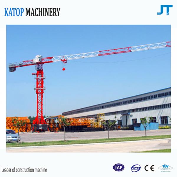 Quality Katop QTZ80-5613 tower crane 8t load from factory with good price for sale