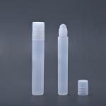 3ml 5ml 8ml Small Roller Bottles PP White Plastic Rollerball Perfume Container