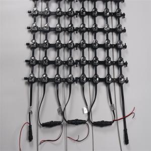 P62.5 High Transparency Flexible LED Mesh Screen Customized For Adevertising