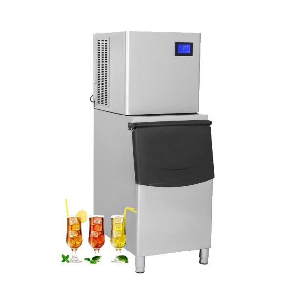 Quality Stainless Steel 500kg Cube Ice Maker Machine for Commercial at 785x830x1670mm for sale