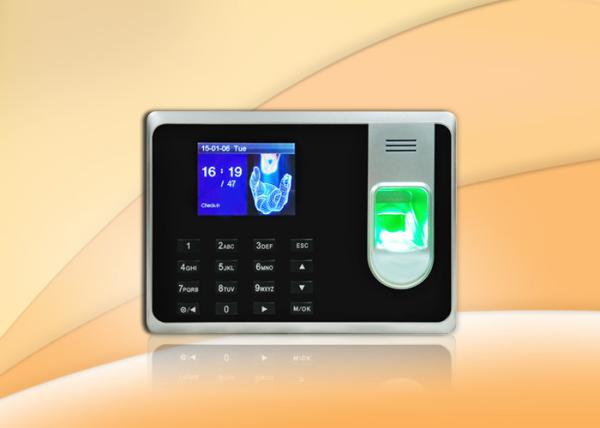 Quality 2.8" Fingerprint Time Attendance System Employee Time Clock With SSR Report for sale