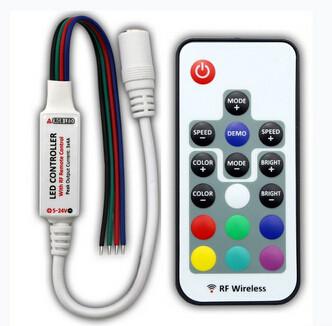 Quality wifi wireless mini rgb rf controller for sale
