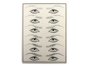 Custom Synthetic Leather Tattoo Practice Skins for Permanent Makeup