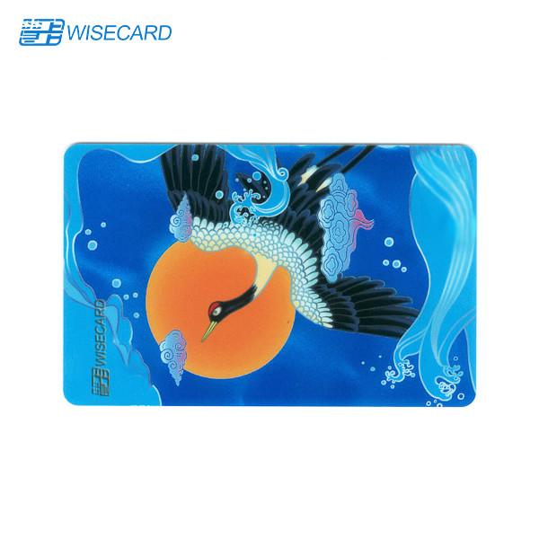 Quality 0.76mm ISO7810 PVC Hotel Key Card CR80 WCT Biometric Card With Different Chip for sale