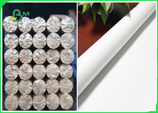 Quality 24 / 36 Inch Grade AA Inkjet Plotter Paper For Garments Industry Designing for sale
