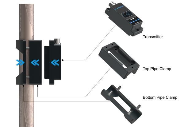 Quality TM601 Clamp On Ultrasonic Flow Meter for sale
