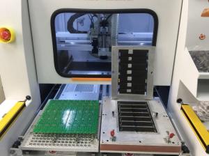 Buy cheap Offline PCB Depaneling Router With CCD Camera Panasonic Japan Sensor Switch product