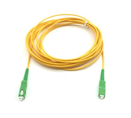 Quality SC Apc Simplex 3.0mm Fiber Optic Patch Cord Cable for sale