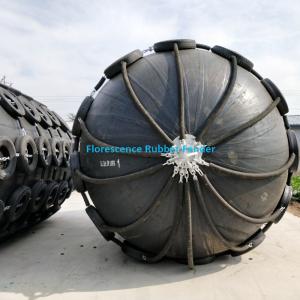 Buy cheap Marine Inflatable Floating Yokohama Pneumatic Rubber Fender With Chain Net product