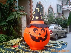 Buy cheap inflatable Halloween carton mdoel character pumpkin inflatable model product