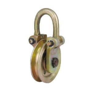 Buy cheap Holding Pole Hoisting Tackle Round Cable Chain Hoisting Point Block product