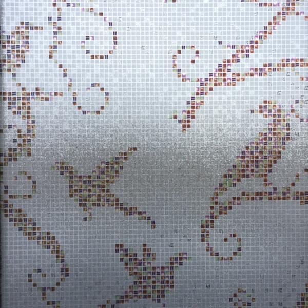Quality Bird Mosaic Privacy Adhesive Free Static Cling Window Film For Glass Decoration for sale