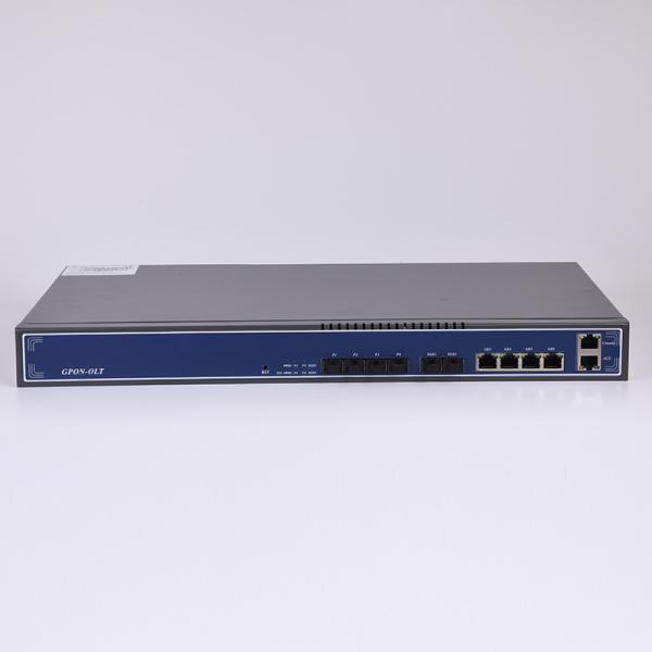 Mini Fiber Optic 10G Optical ZTE Epon 4 Port OLT FTTX Solutions