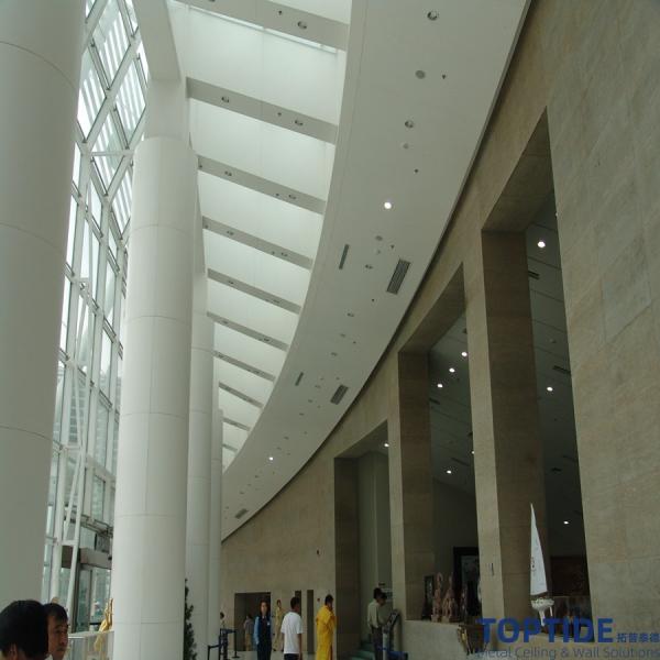 Quality Weather Resistance Wearable 4mm RAL9016  Metal Column Covers No Fading for sale