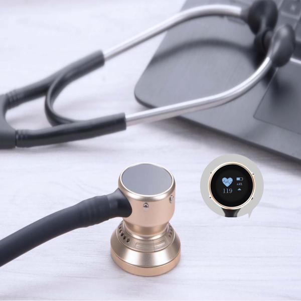 Quality Sound Tracks Recording Digital Smart Bluetooth Stethoscope For Trained Doctors for sale