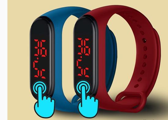 Quality Touch Screen Body Temperature Bracelet Bluetooth , EMAIL , Qwerty K Function for sale