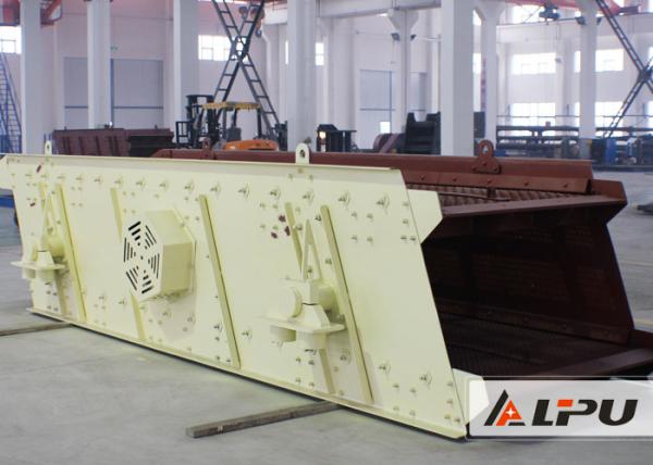 Quality Low Noise Energy Saving Vibrating Screen Machine For Gold Ore for sale