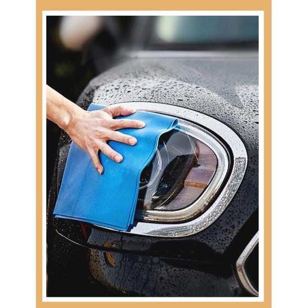 High Quality Microfiber Suede Leather Car Cleaning Cloths