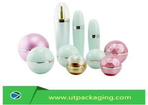 China factory Empty ball 15g,30g 50g acrylic cream jar free sample cream jar