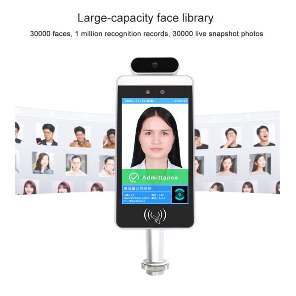 Android Version Digital Ad Player Human Body Temperature Measurement Detector With Rk3288 Mainboard