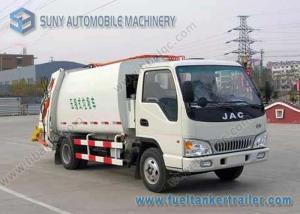 JAC Chassis 1 Ton Small Garbage Trucks Automatic Simple 120hp