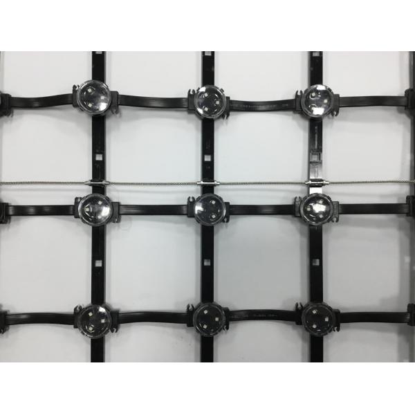 Digital Text Transparent LED Mesh Screen Outdoor IP65 Waterproof S30 P50 P100